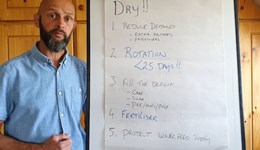 Managing grazing in dry conditions